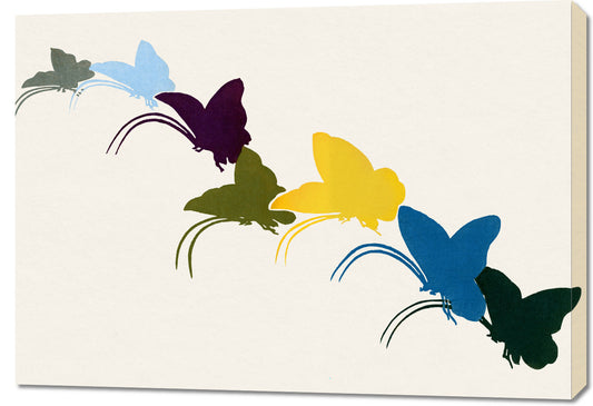 Obraz  Butterfly 18, Sekka Japoński Vintage do Salonu