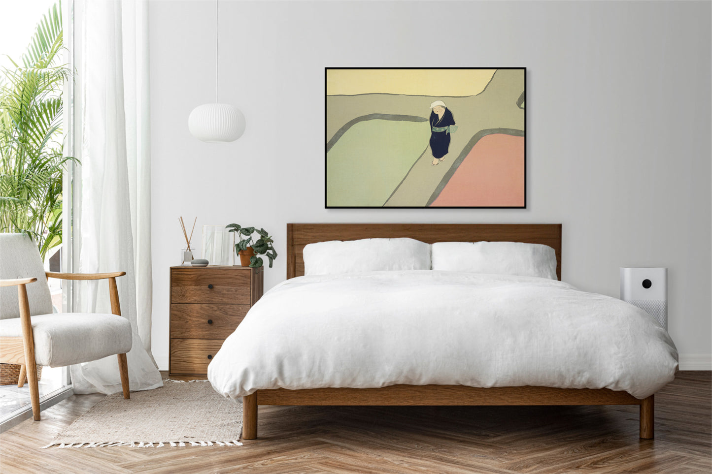 Plakat  Path, Sekka Japoński Vintage do Salonu