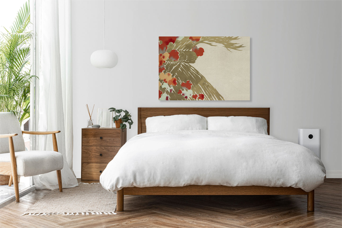 Obraz  Flowers 3, Sekka Japoński Vintage do Salonu