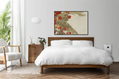 Plakat  Flowers 3, Sekka Japoński Vintage do Salonu