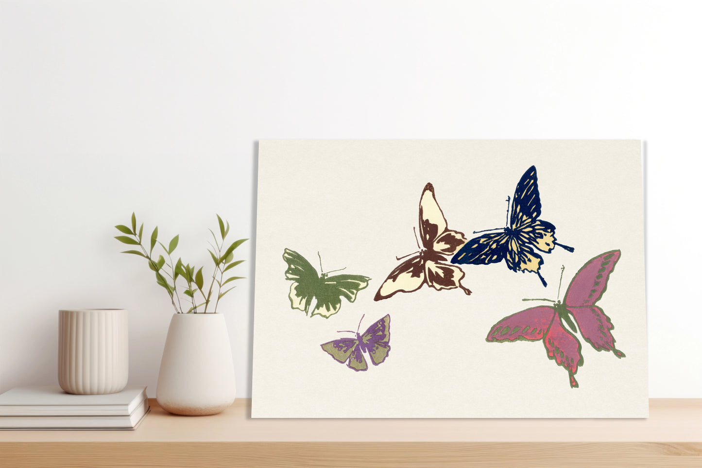 Obraz  Butterfly 21, Sekka Japoński Vintage do Salonu