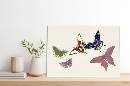 Obraz  Butterfly 21, Sekka Japoński Vintage do Salonu