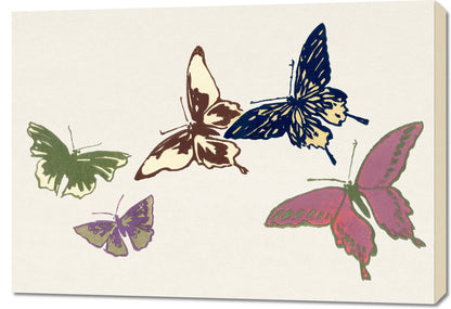 Obraz  Butterfly 21, Sekka Japoński Vintage do Salonu