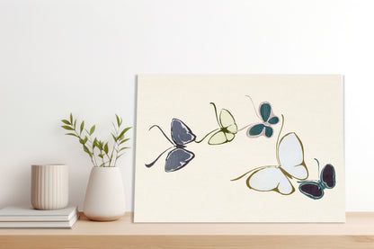 Obraz  Butterfly 22, Sekka Japoński Vintage do Salonu