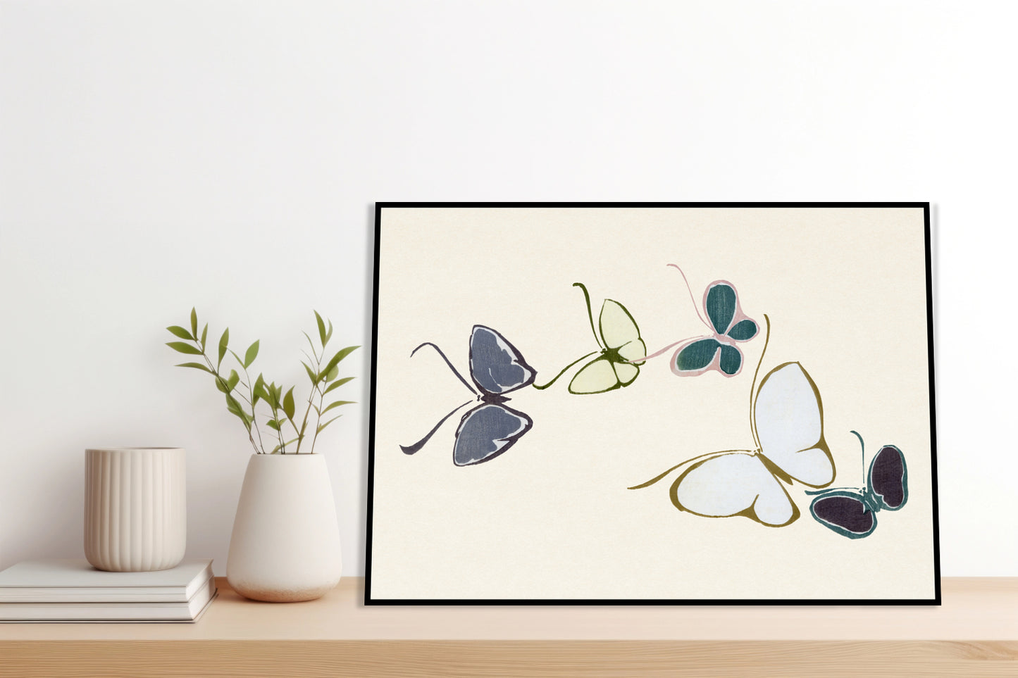 Plakat  Butterfly 22, Sekka Japoński Vintage do Salonu