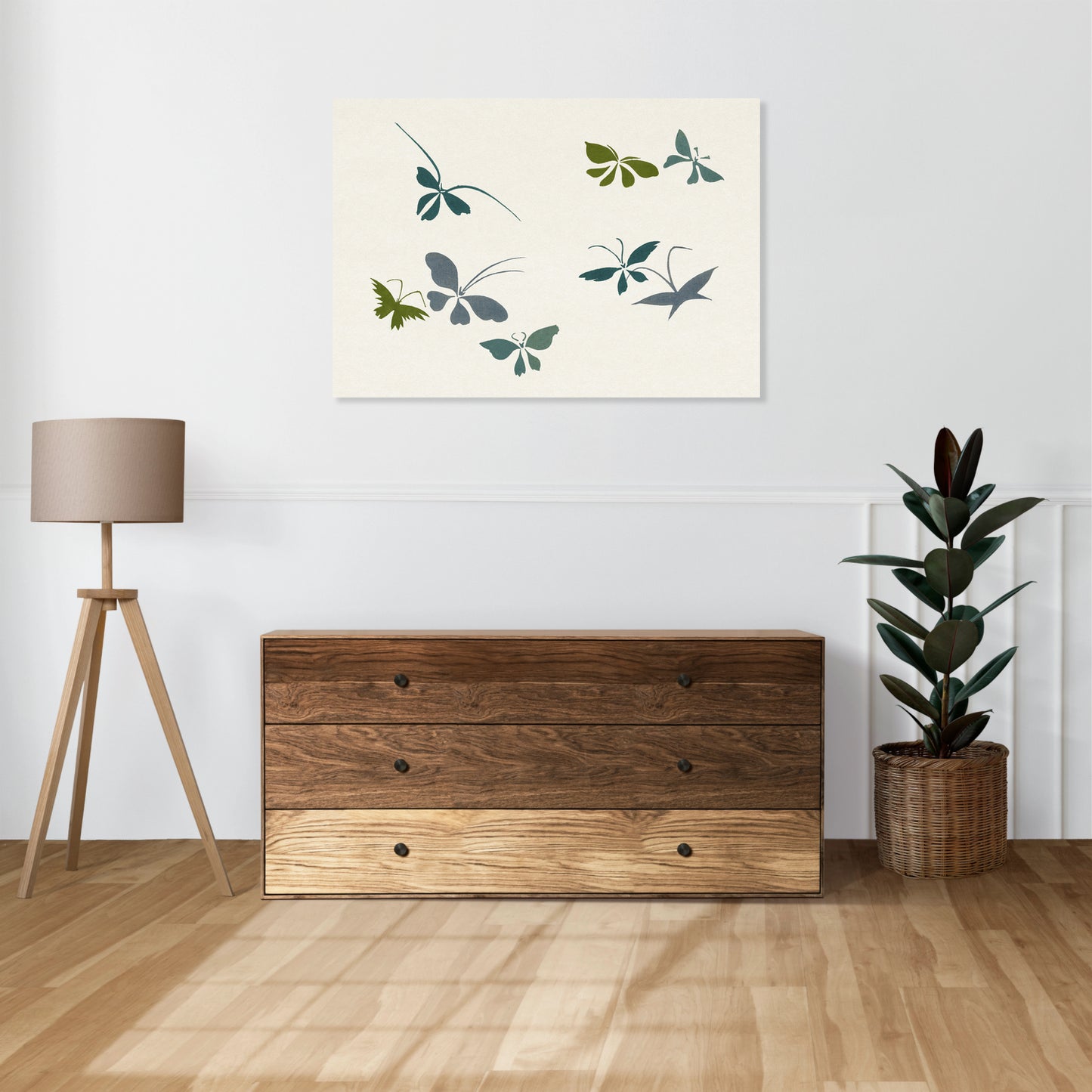 Obraz  Butterfly 23, Sekka Japoński Vintage do Salonu