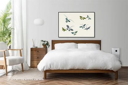 Plakat  Butterfly 23, Sekka Japoński Vintage do Salonu