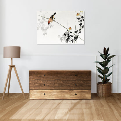 Obraz  Swallow Bird, Seitei Japoński Vintage do Salonu