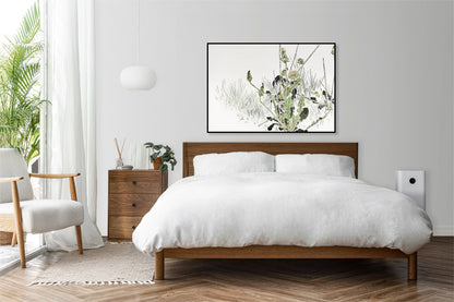 Plakat  Wild Dandelions, Seitei Japoński Vintage