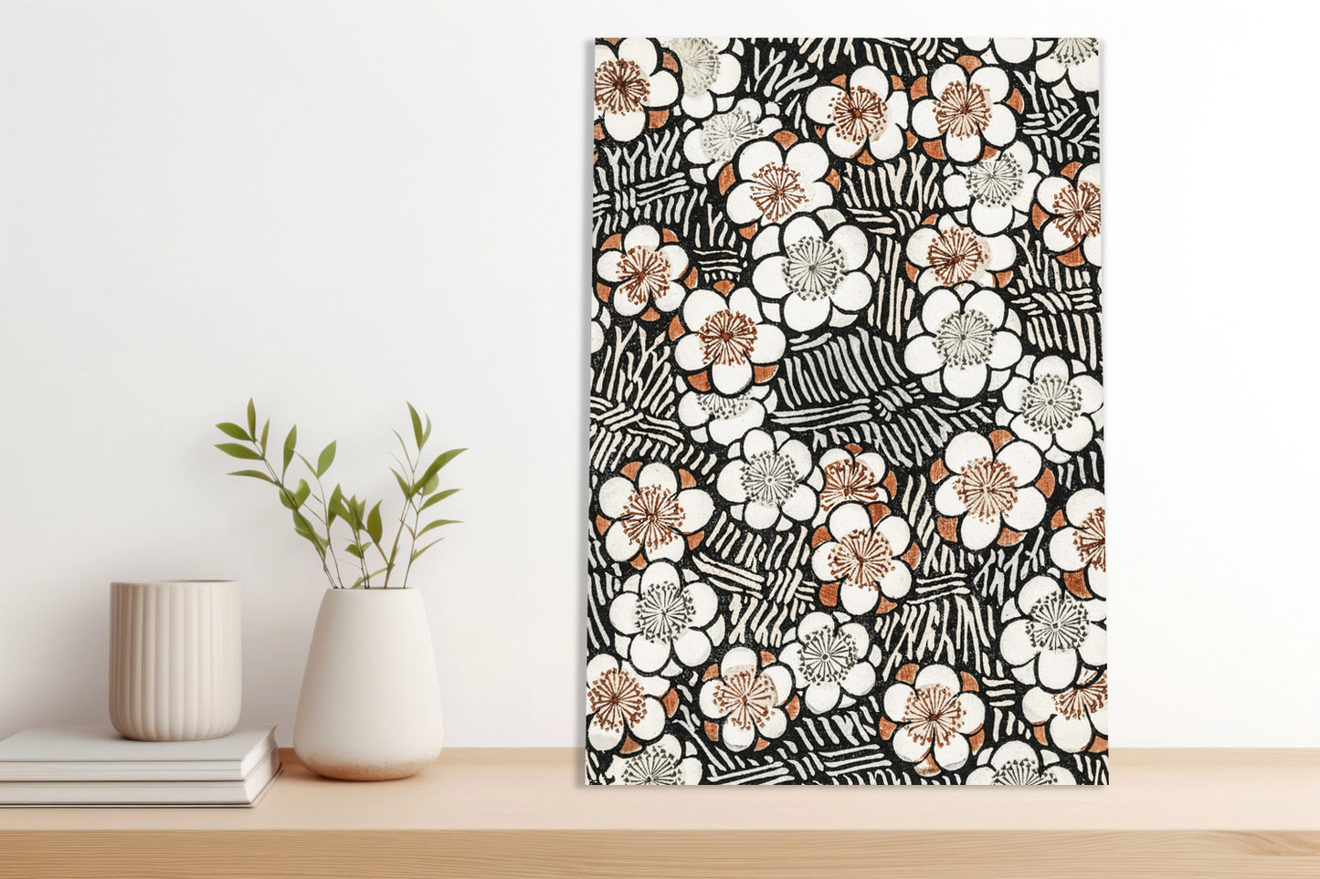 Obraz  Floral Pattern, Bijutsukai Japoński Vintage