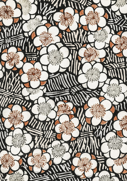 Plakat  Floral Pattern, Bijutsukai Japoński Vintage