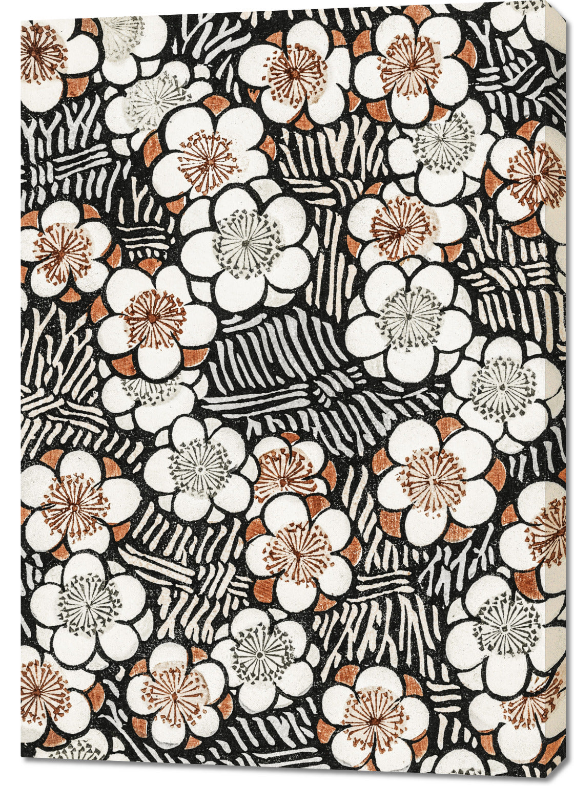 Obraz  Floral Pattern, Bijutsukai Japoński Vintage