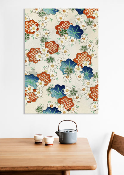 Obraz  Floral Pattern 2, Bijutsukai Japoński Vintage