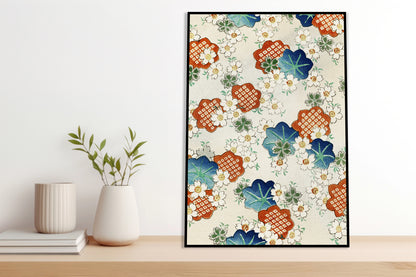 Plakat  Floral Pattern 2, Bijutsukai Japoński Vintage