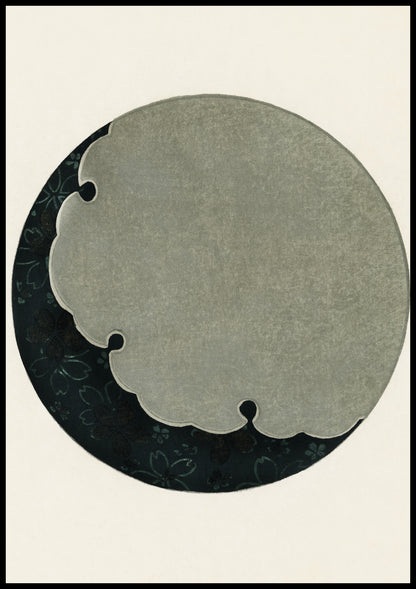 Plakat  Moon, Bijutsukai Japoński Vintage do Salonu