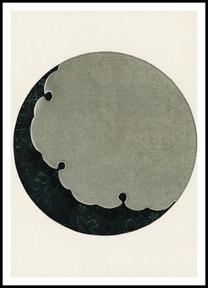 Plakat  Moon, Bijutsukai Japoński Vintage do Salonu