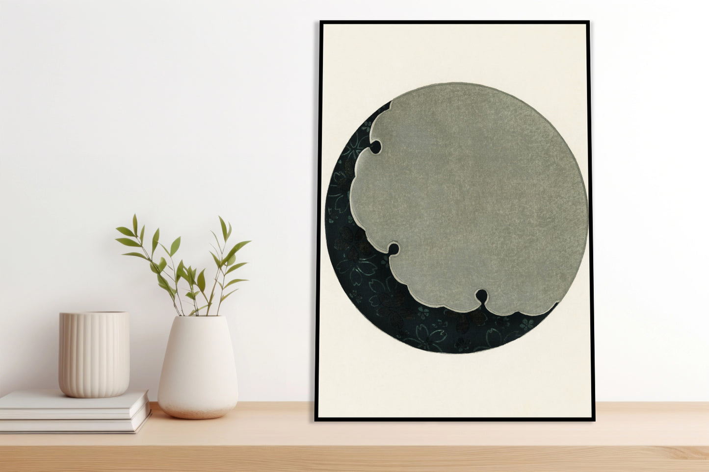 Plakat  Moon, Bijutsukai Japoński Vintage do Salonu
