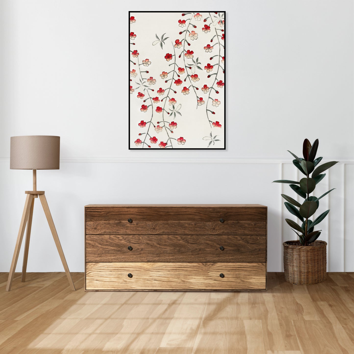 Plakat  Cherry Blossom, Bijutsukaii Japoński Vintage