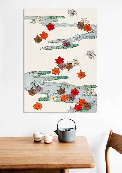Obraz  Autumn, Bijutsukai Japoński Vintage do Salonu
