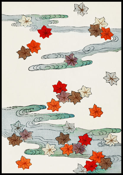 Plakat  Autumn, Bijutsukai Japoński Vintage do Salonu