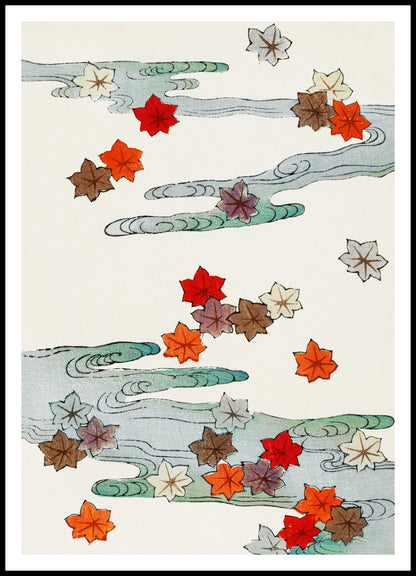 Plakat  Autumn, Bijutsukai Japoński Vintage do Salonu
