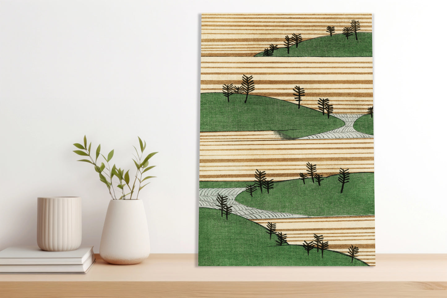 Obraz  Landscape, Bijutsukai Japoński Vintage do Salonu