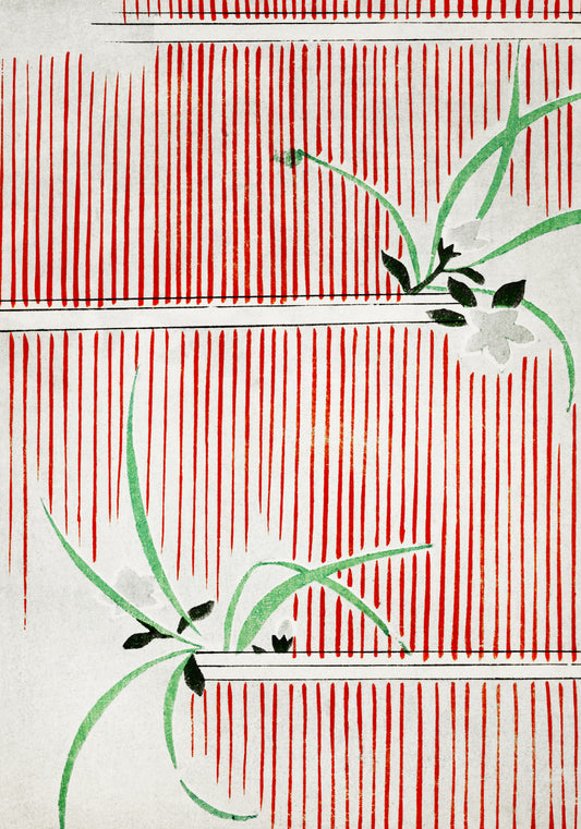 Plakat  Morning Glory, Bijutsukai Japoński Vintage