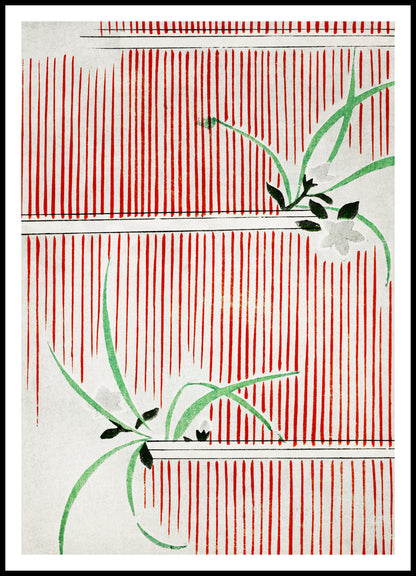 Plakat  Morning Glory, Bijutsukai Japoński Vintage