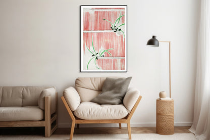 Plakat  Morning Glory, Bijutsukai Japoński Vintage