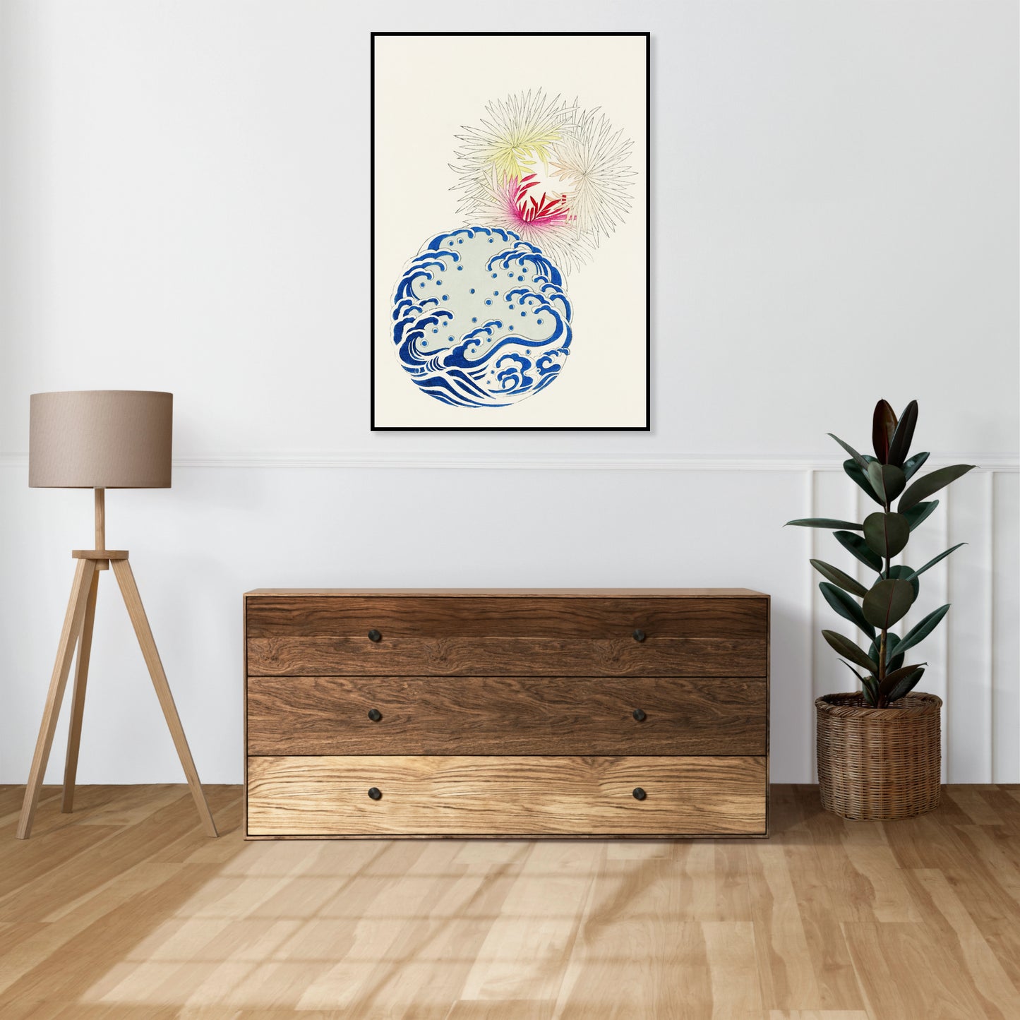 Plakat  Nature, Bijutsukai Japoński Vintage do Salonu