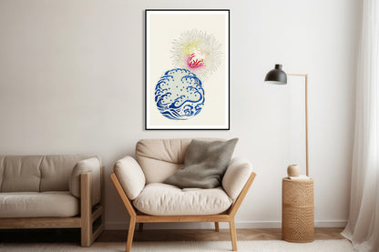 Plakat  Nature, Bijutsukai Japoński Vintage do Salonu