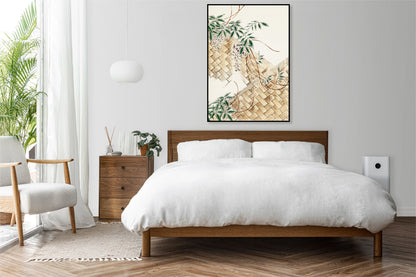 Plakat  Wisteria, Bijutsukai Japoński Vintage do Salonu