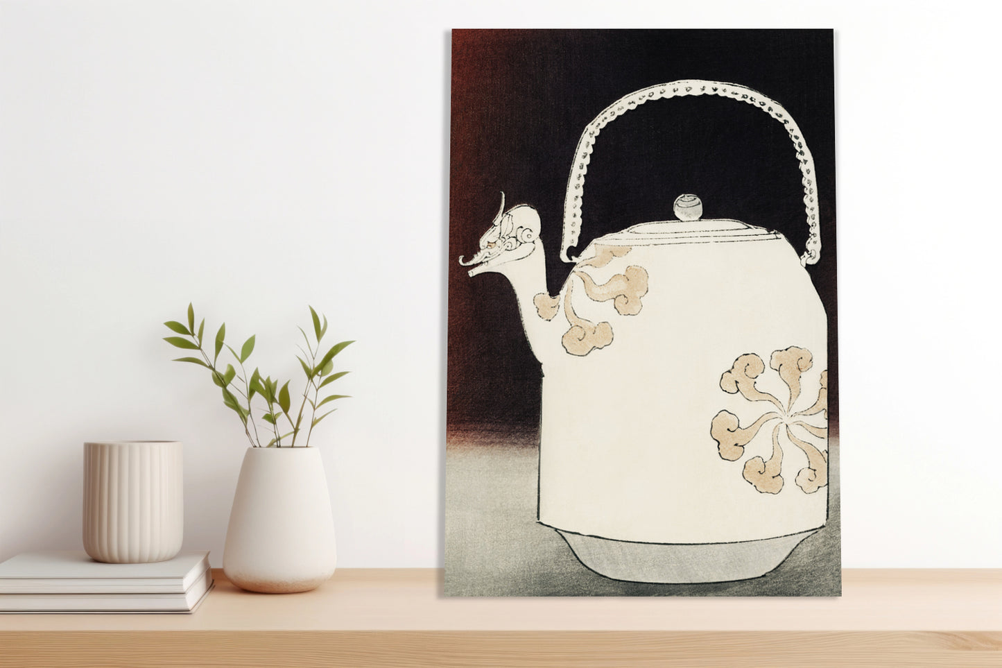 Obraz  Kettle, Bijutsukai Japoński Vintage do Salonu