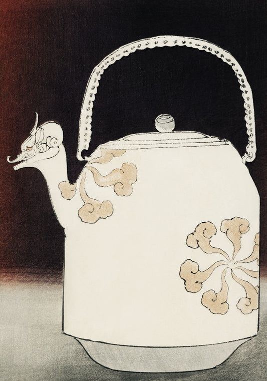 Plakat  Kettle, Bijutsukai Japoński Vintage do Salonu