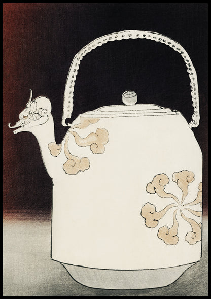 Plakat  Kettle, Bijutsukai Japoński Vintage do Salonu