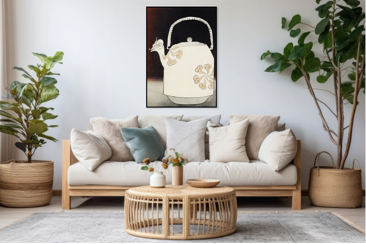 Plakat  Kettle, Bijutsukai Japoński Vintage do Salonu