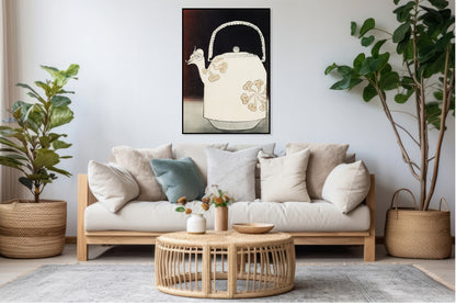 Plakat  Kettle, Bijutsukai Japoński Vintage do Salonu