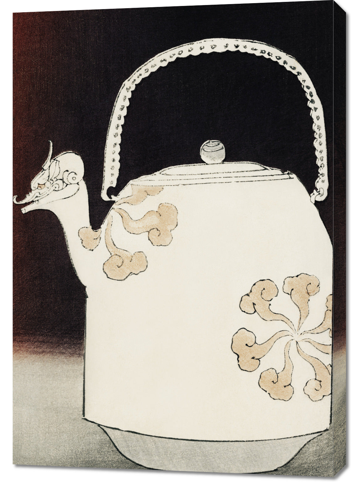 Obraz  Kettle, Bijutsukai Japoński Vintage do Salonu