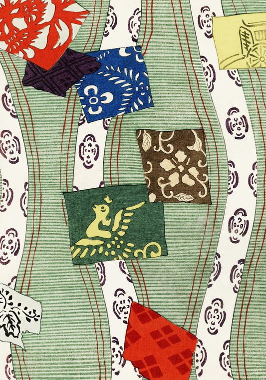 Plakat  Motifs, Bijutsukai Japoński Vintage do Salonu