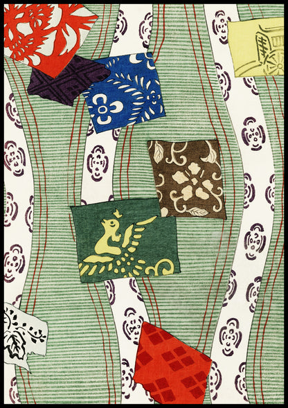 Plakat  Motifs, Bijutsukai Japoński Vintage do Salonu