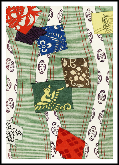 Plakat  Motifs, Bijutsukai Japoński Vintage do Salonu