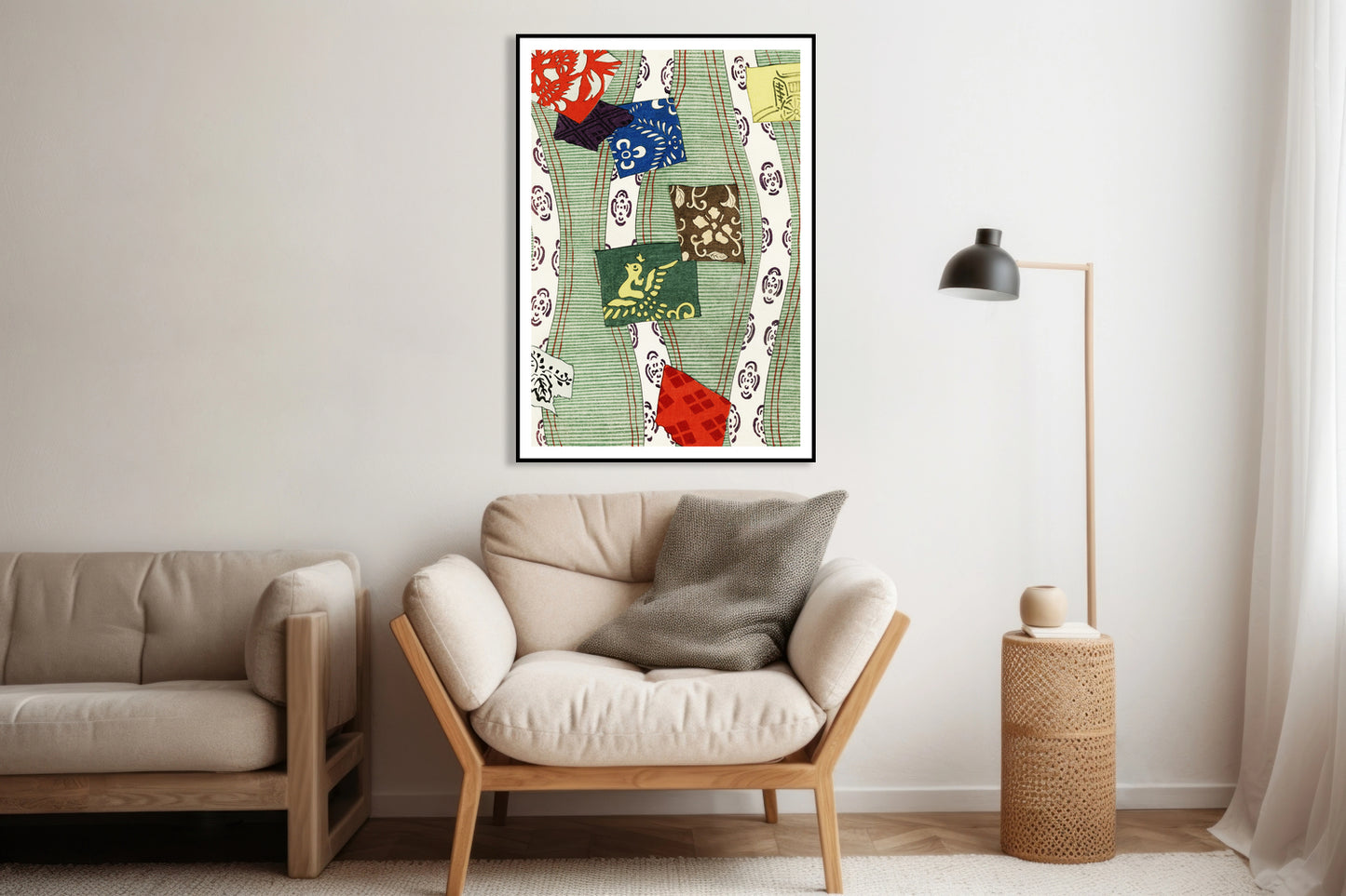 Plakat  Motifs, Bijutsukai Japoński Vintage do Salonu