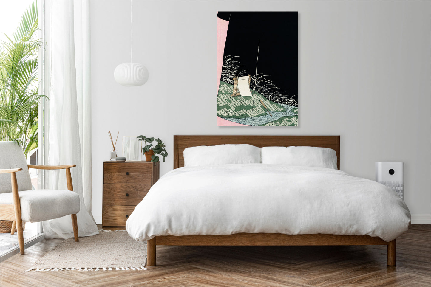 Obraz  Nightscape, Bijutsukai Japoński Vintage do Salonu