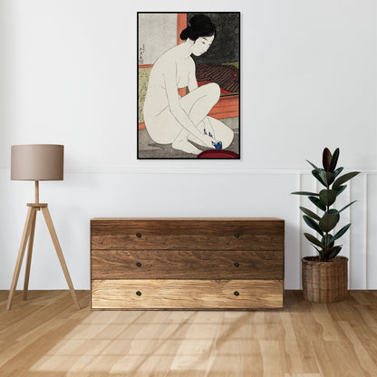 Plakat  Yokugo No Onna, Hashiguchi Japoński Vintage