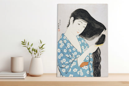 Obraz  Woman, Hashiguchi Japoński Vintage