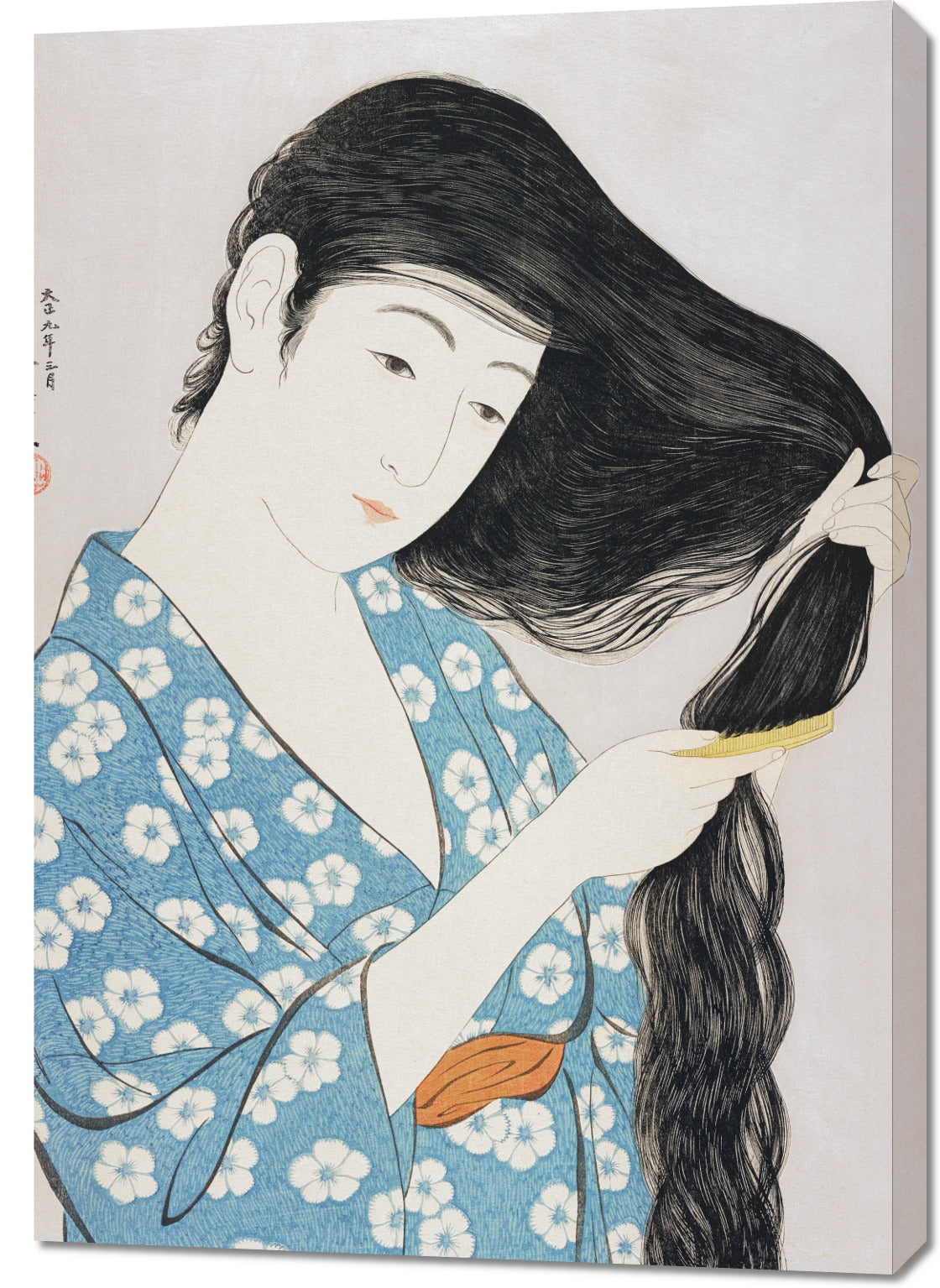 Obraz  Woman, Hashiguchi Japoński Vintage