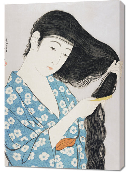 Obraz  Woman, Hashiguchi Japoński Vintage