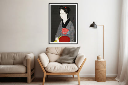Plakat  Waitress, Hashiguchi Japoński Vintage do Salonu