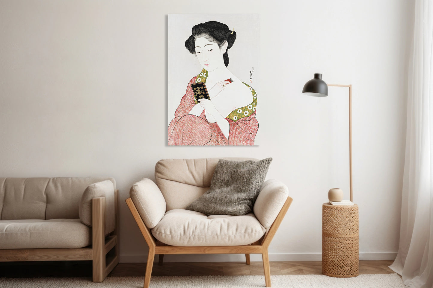 Obraz  Woman 2, Hashiguchi Japoński Vintage