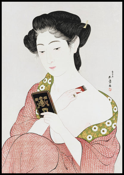 Plakat  Woman 2, Hashiguchi Japoński Vintage